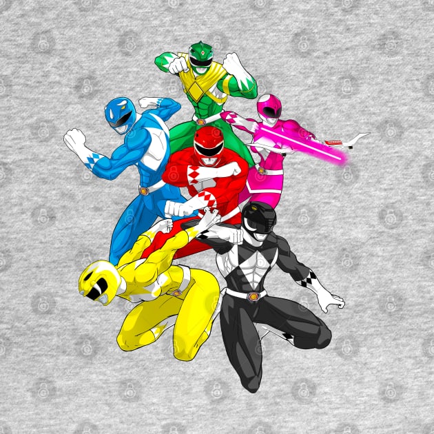 Let's Power Up - Zyuranger by CoolDojoBro